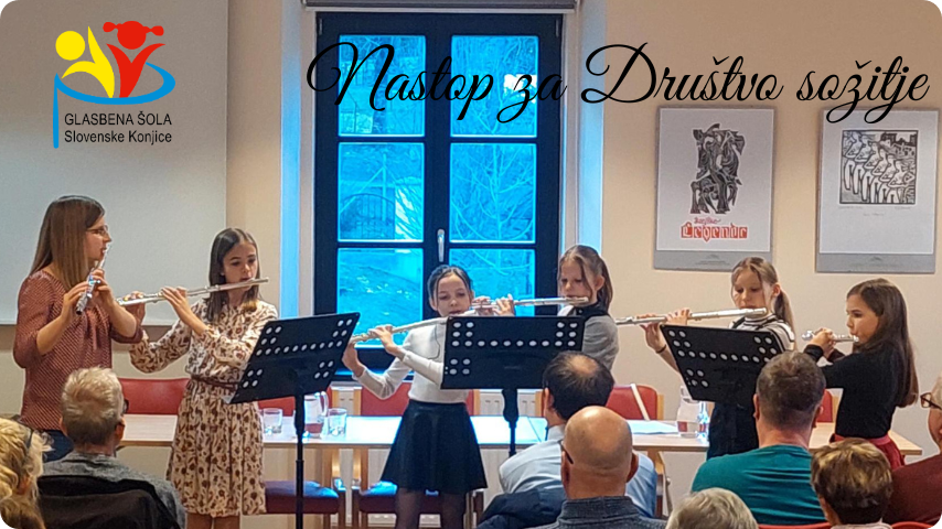 Nastop za društvo Sožitje